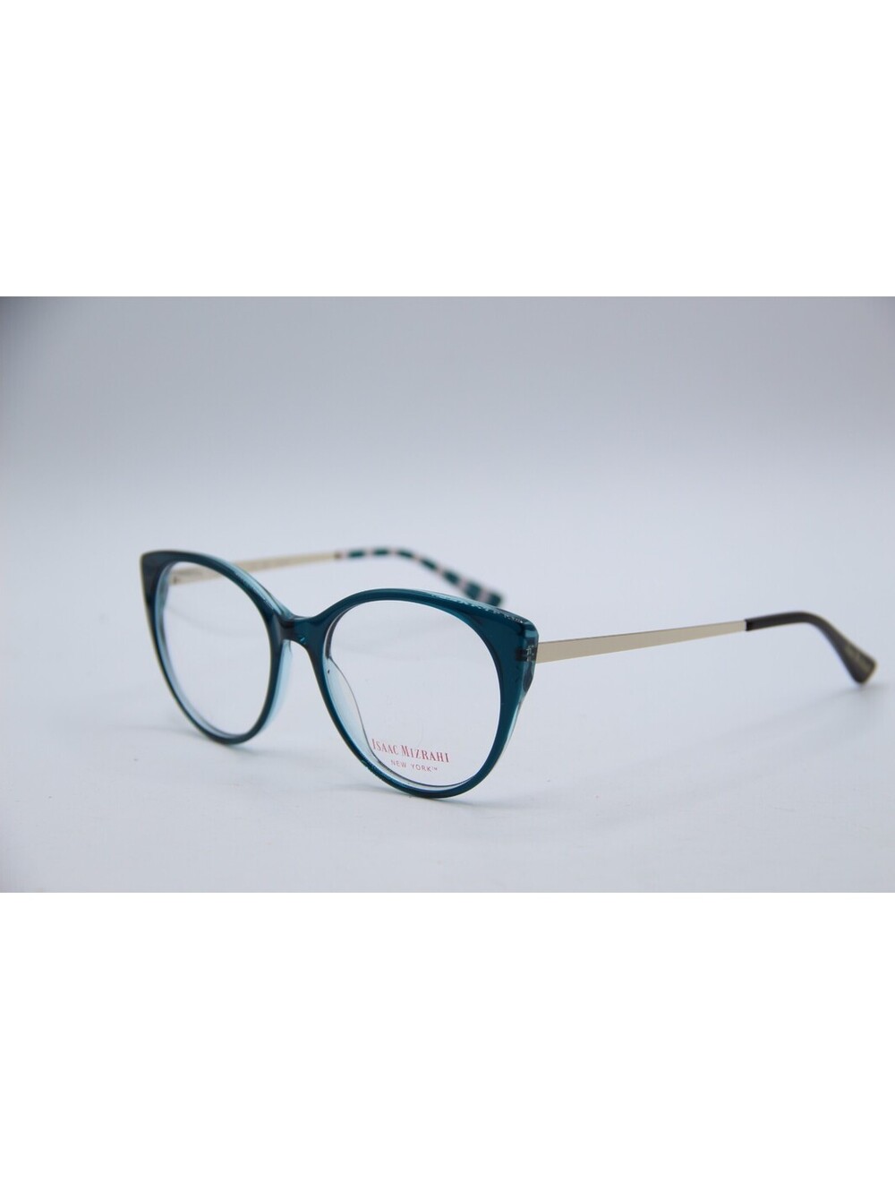 Isaac Mizrahi Im30060 Tl Teal White Authentic Eyeglasses 52-17-135